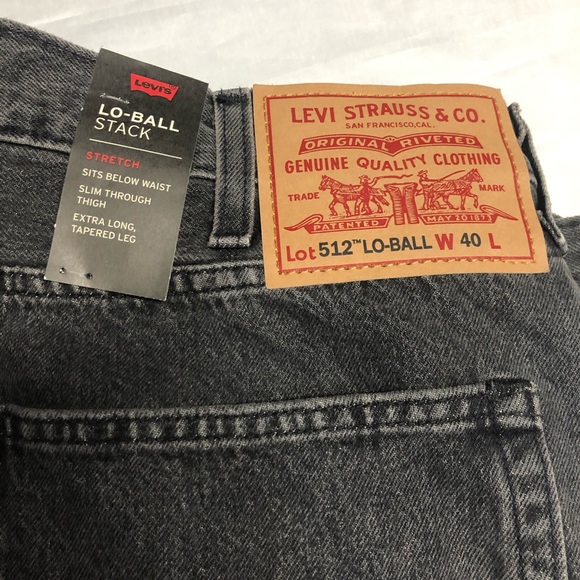 New Levi’s Travis Barker Style CAMO Black/CAMO SLIM Jeans Lo-Ball Men’s Jeans - Picture 7 of 14